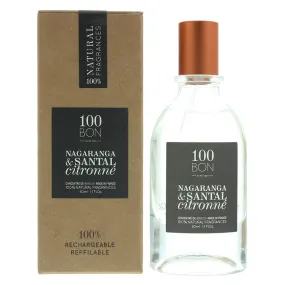 100 Bon Nagaranga  Santal Citronné Concentré Refillable Eau de Parfum 50ml