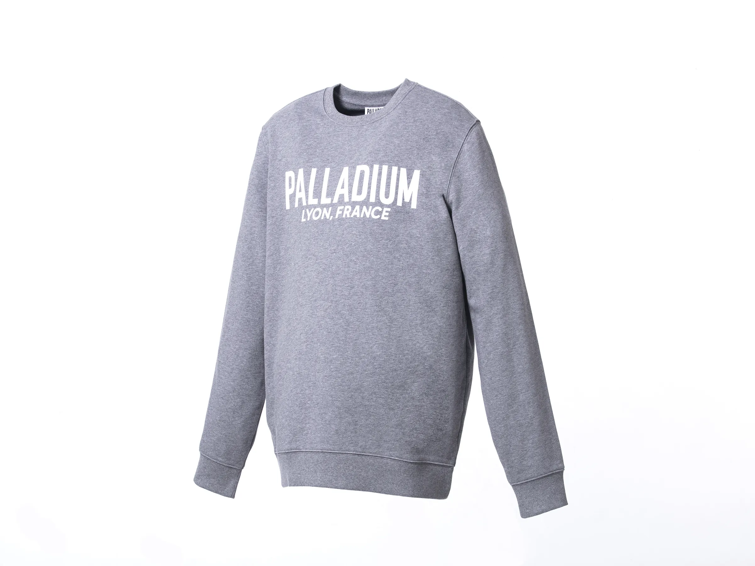 172415-004 | PALLADIUM FRANCE CREW BP | DARK HEATHER GREY