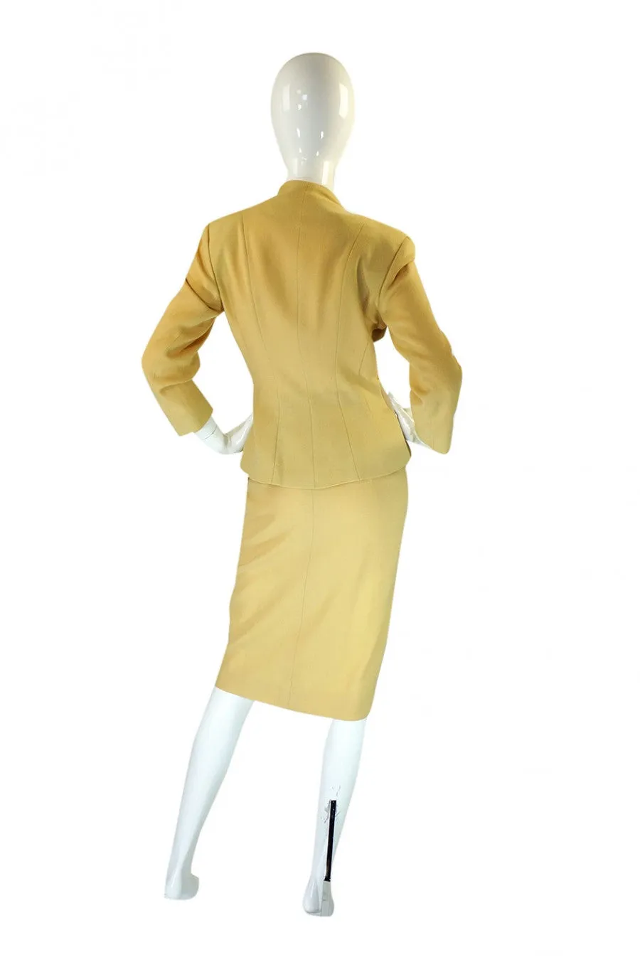 1940s Lilli Ann Fitted Swirl Crepe Suit