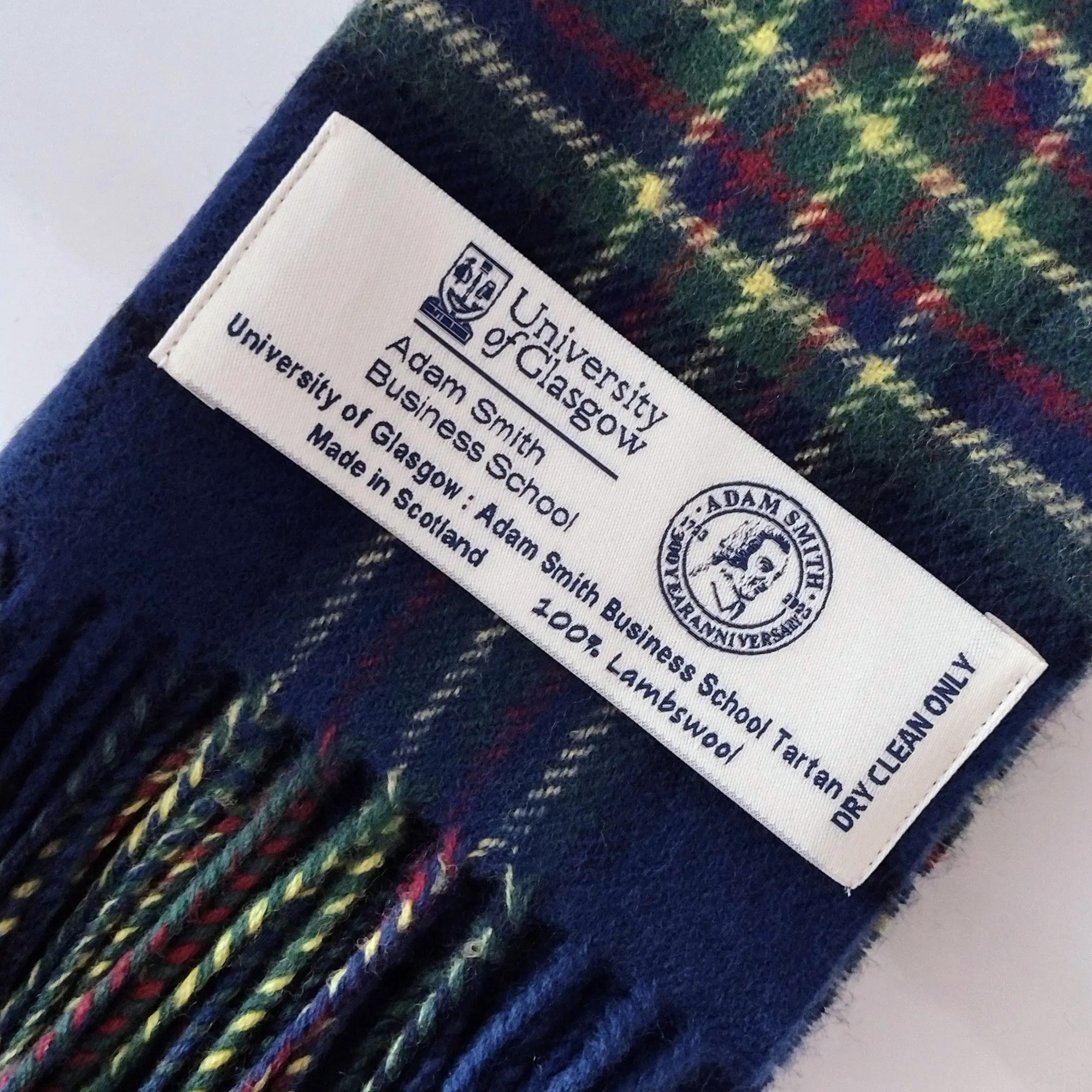 Adam Smith Business School Tartan Scarf