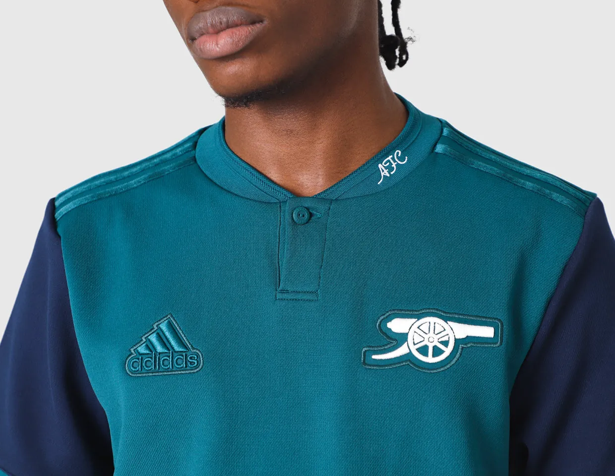 adidas Arsenal FC Lifestyler Jersey Rich Green / Collegiate