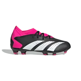 ADIDAS JR PREDATOR ACCURACY.3 FG-Core Black / Cloud White / Team Shock Pink 2