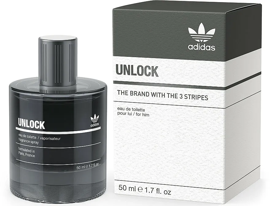 Adidas Originals Unlock For Him Eau De Toilette 50ml