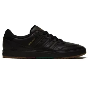 Adidas Tyshawn II Shoes - Black/Black/Court Green