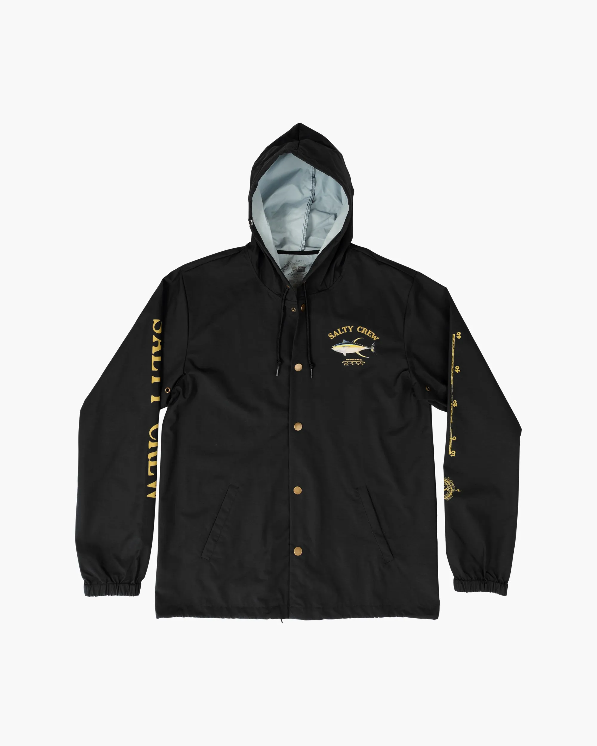 Ahi Mount Black Snap Jacket