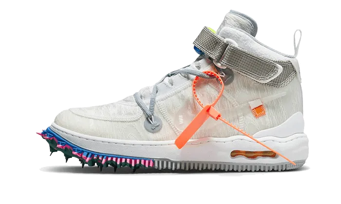 Air Force 1 Mid Off-White Clear White