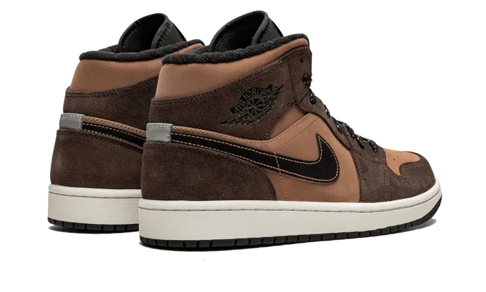 Air Jordan 1 Mid Earthy Brown