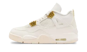 Air Jordan 4 Retro Metallic Gold