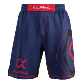 Alpha Fighter Shorts - Navy (Hex)