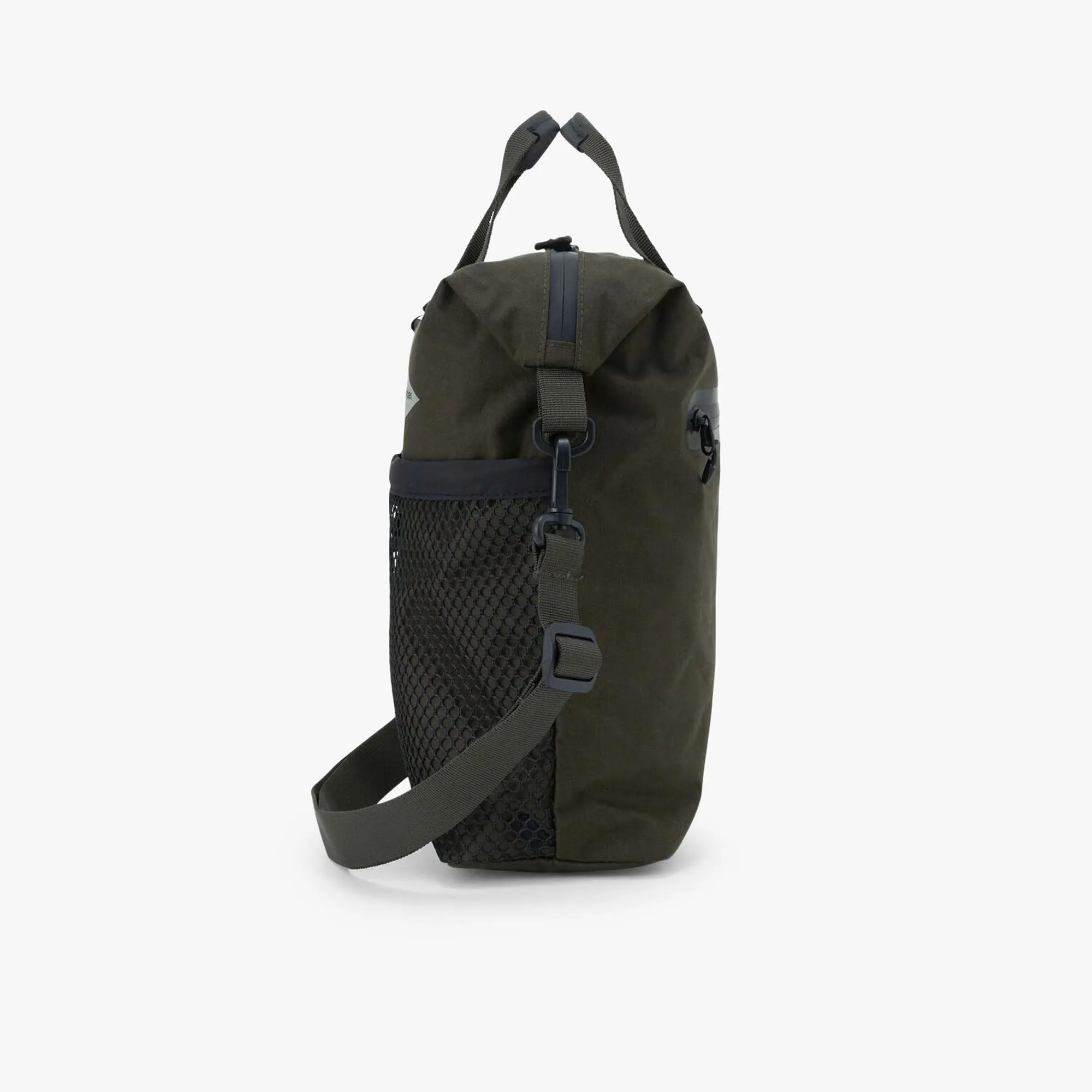 and wander PE/CO 2way Bag / Khaki