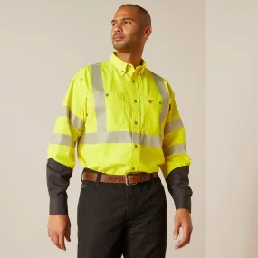 Ariat Mens FR Hi-Vis Work Shirt Style 10048689