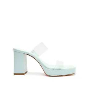 Ariella Platform Vinyl Sandal