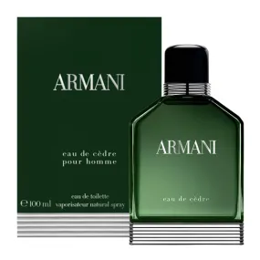 Armani Eau De Cedre 3.4 oz EDT for men