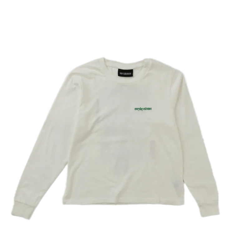 Artwork Tee Long Sleeve Off White