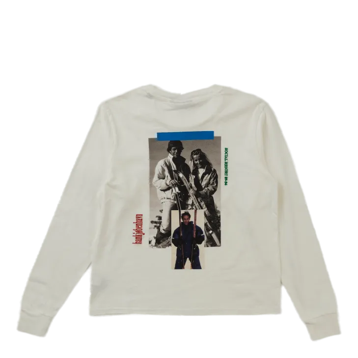 Artwork Tee Long Sleeve Off White