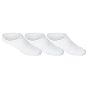 Asics Pace Invisible Socks 3 Pack - Brilliant White