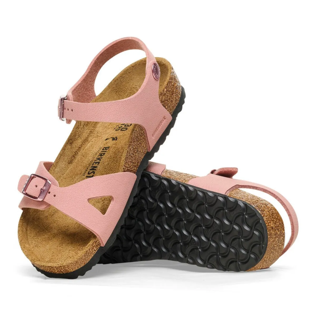 Birkenstock Girl's Rio Pink Clay