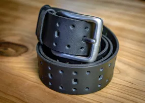 Black Leather Belt | Men’s Belt HANDCRAFTED