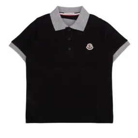 Black Logo Polo