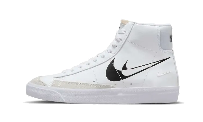 Blazer Mid '77 Double Negative White Black