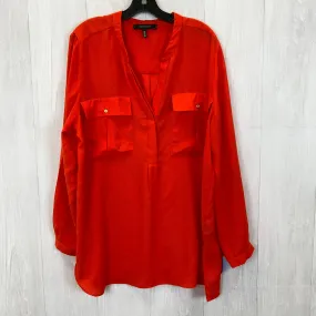 Blouse Long Sleeve By Robert Rodriguez  Size: Xl