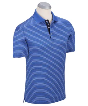 Bobby Jones - Pisano Stripe Cotton Short Sleeve Polo Shirt