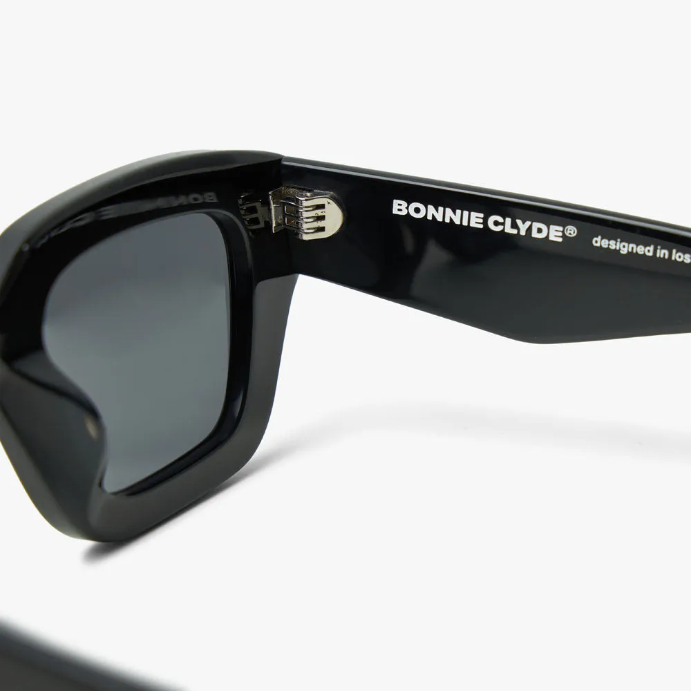 Bonnie Clyde Karate Sunglasses Black / Black