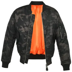 Brandit MA1 Camo Jacket Dark Camo