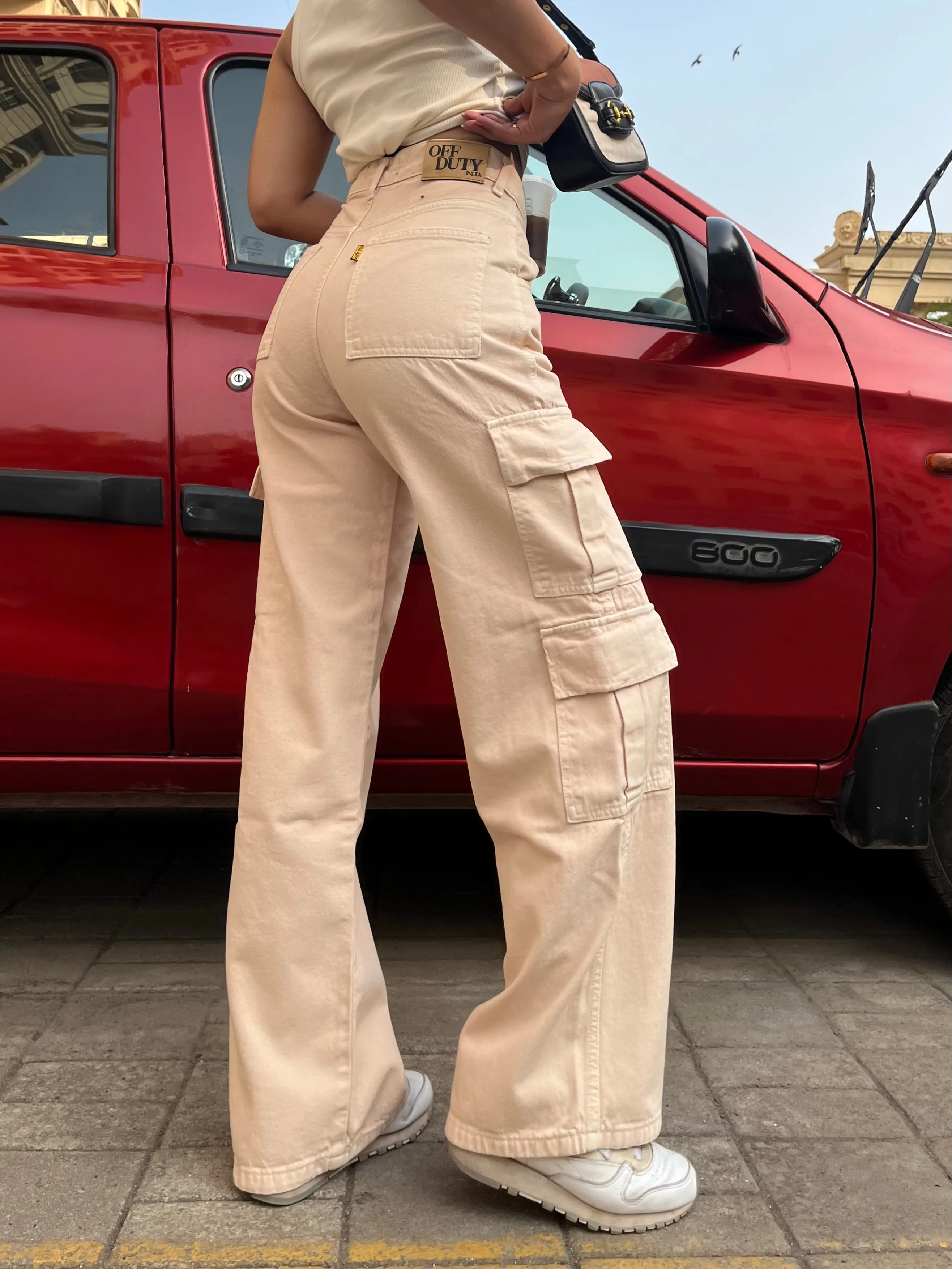 Cargo Wide Leg Denims