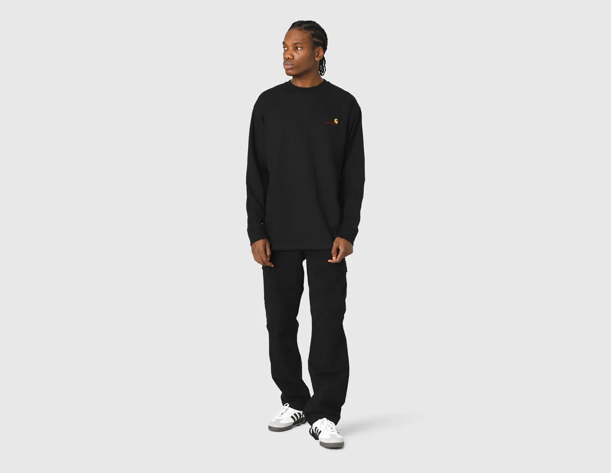 Carhartt WIP Regular Cargo Pants Black / Garment Dyed