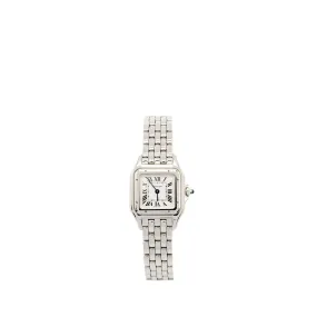 Cartier Panthere De Cartier Watch Small Model Stainless Steel