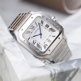 Cartier Santos de Cartier WSSA0018 Steel Full Set from 2022