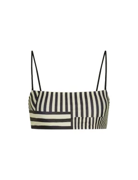 CCEco Sanur Bikini Top, Nero