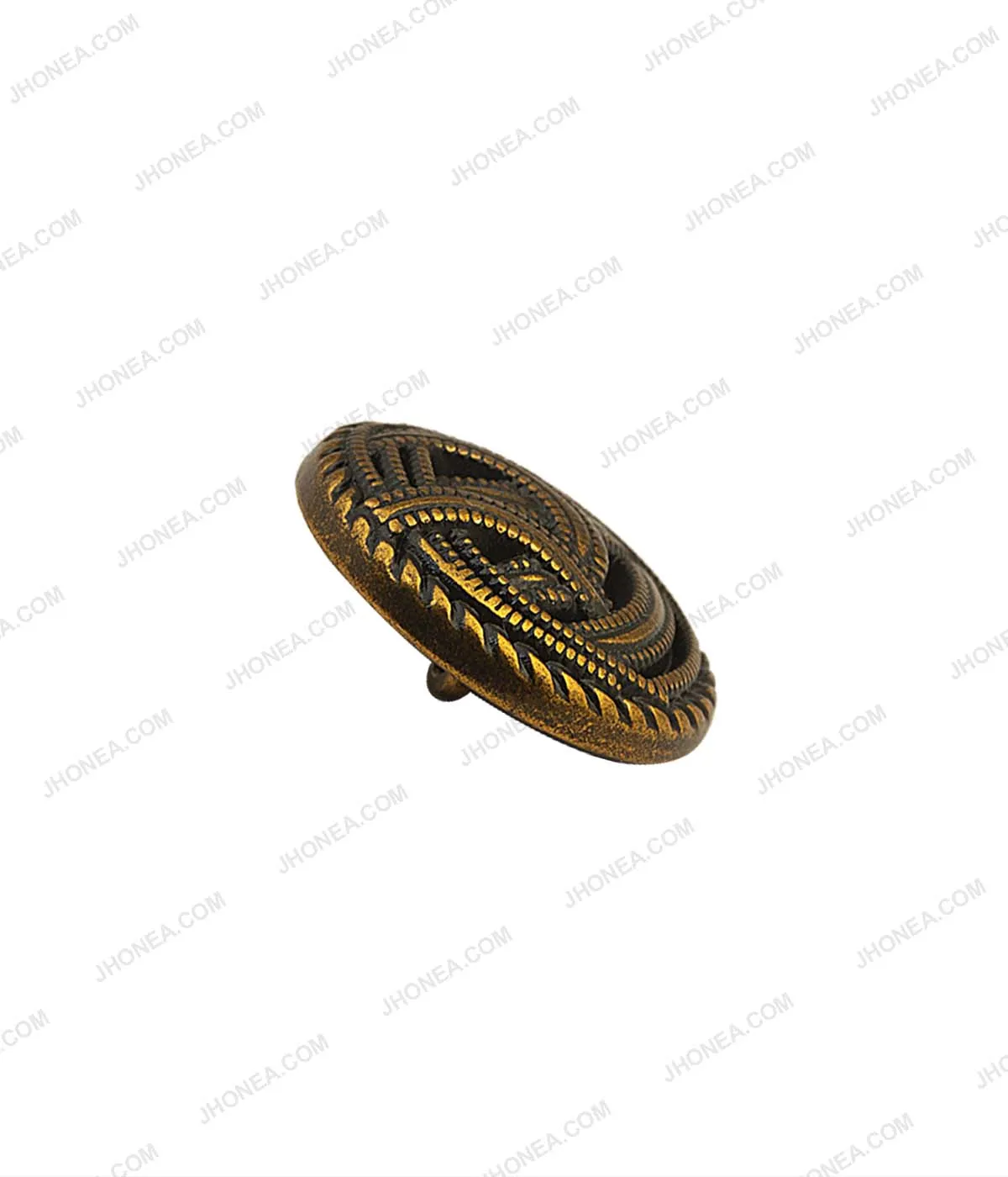 Celtic Design Dark Gold Metal Buttons for Fashion Designers