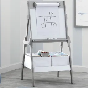 Classic Kids Whiteboard/Dry Erase Easel with Paper Roll and Storage