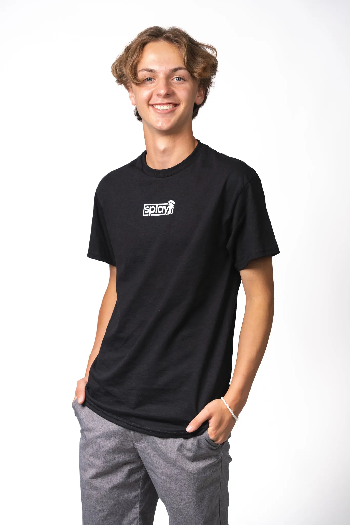 Classic Logo Box T-Shirt - Coal