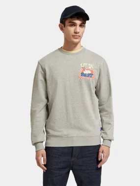 Colourful artwork sweatshirt