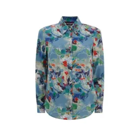 Concordia Nasturtium Silk Shirt