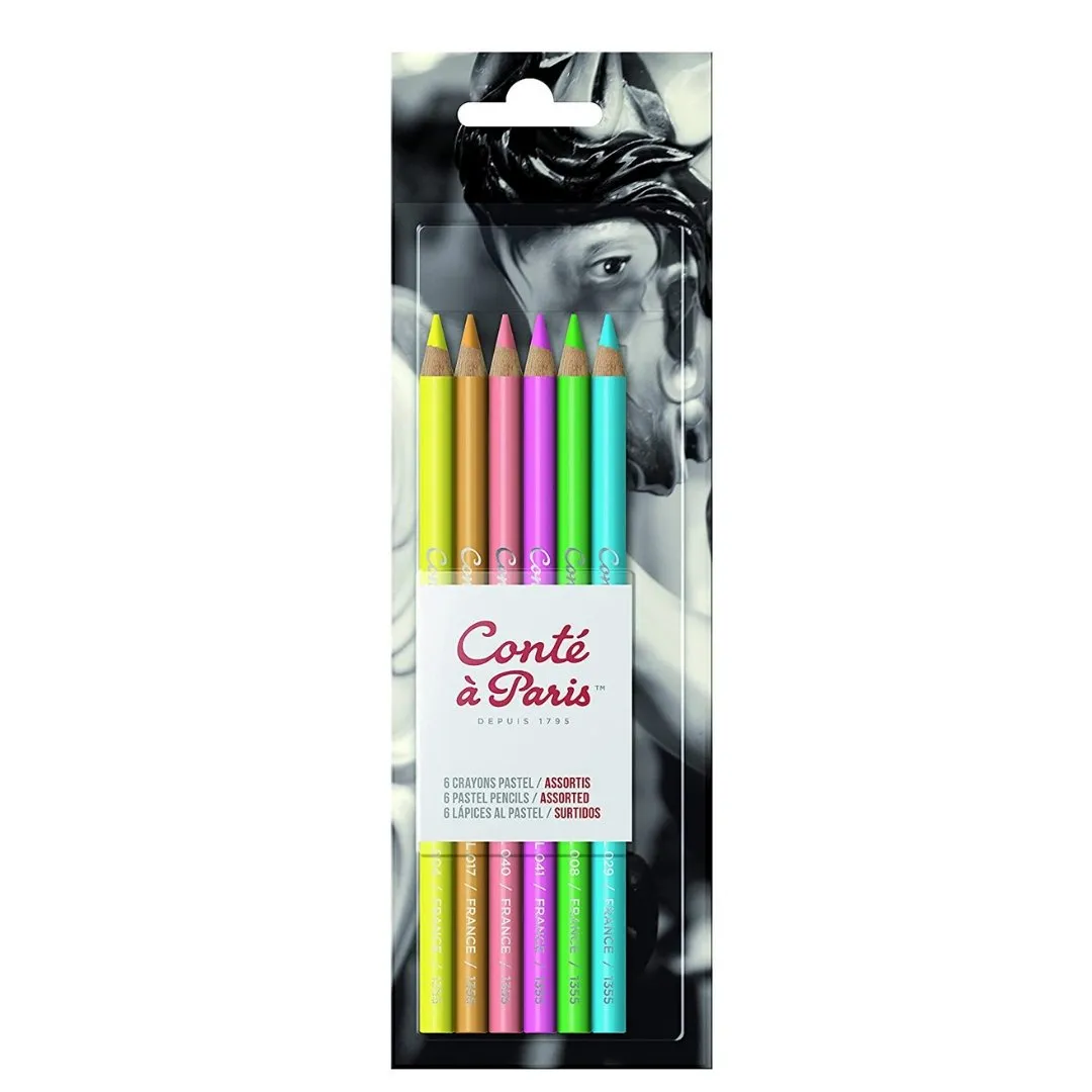 Conte A Paris Pastel Pencil (Set of 6)