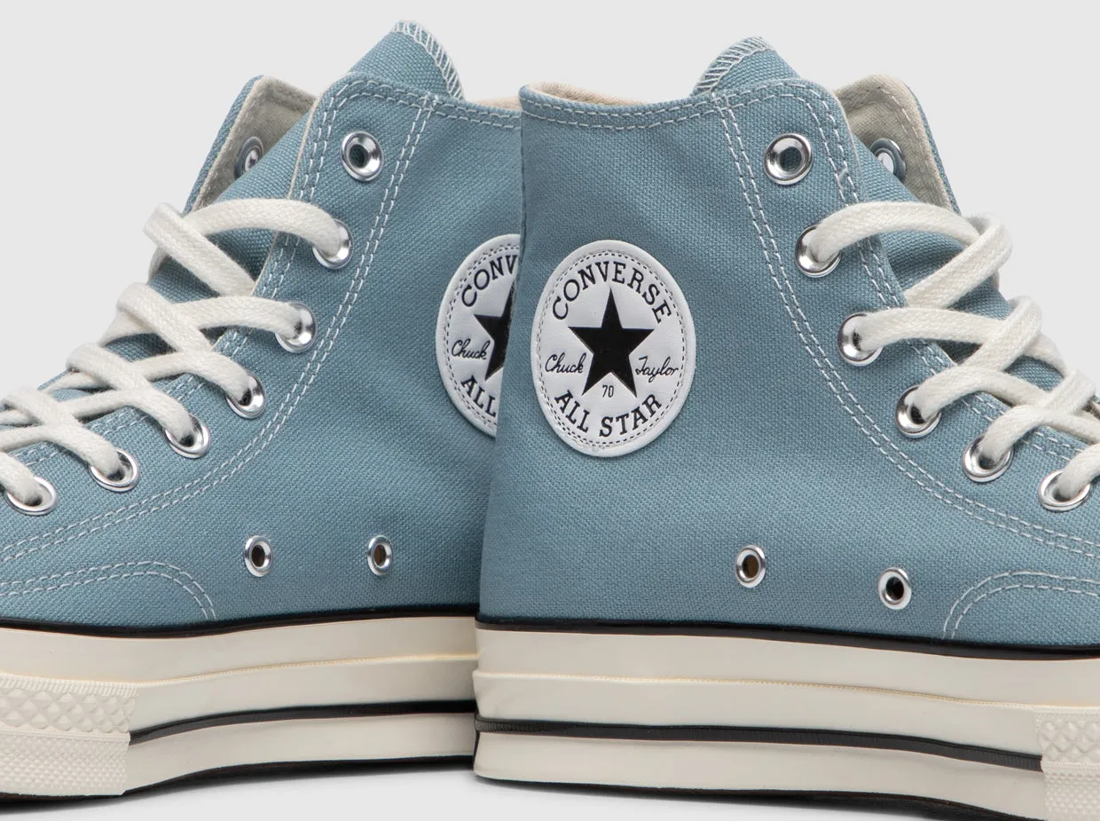 Converse Chuck 70 Hi Cocoon Blue / Egret - Black