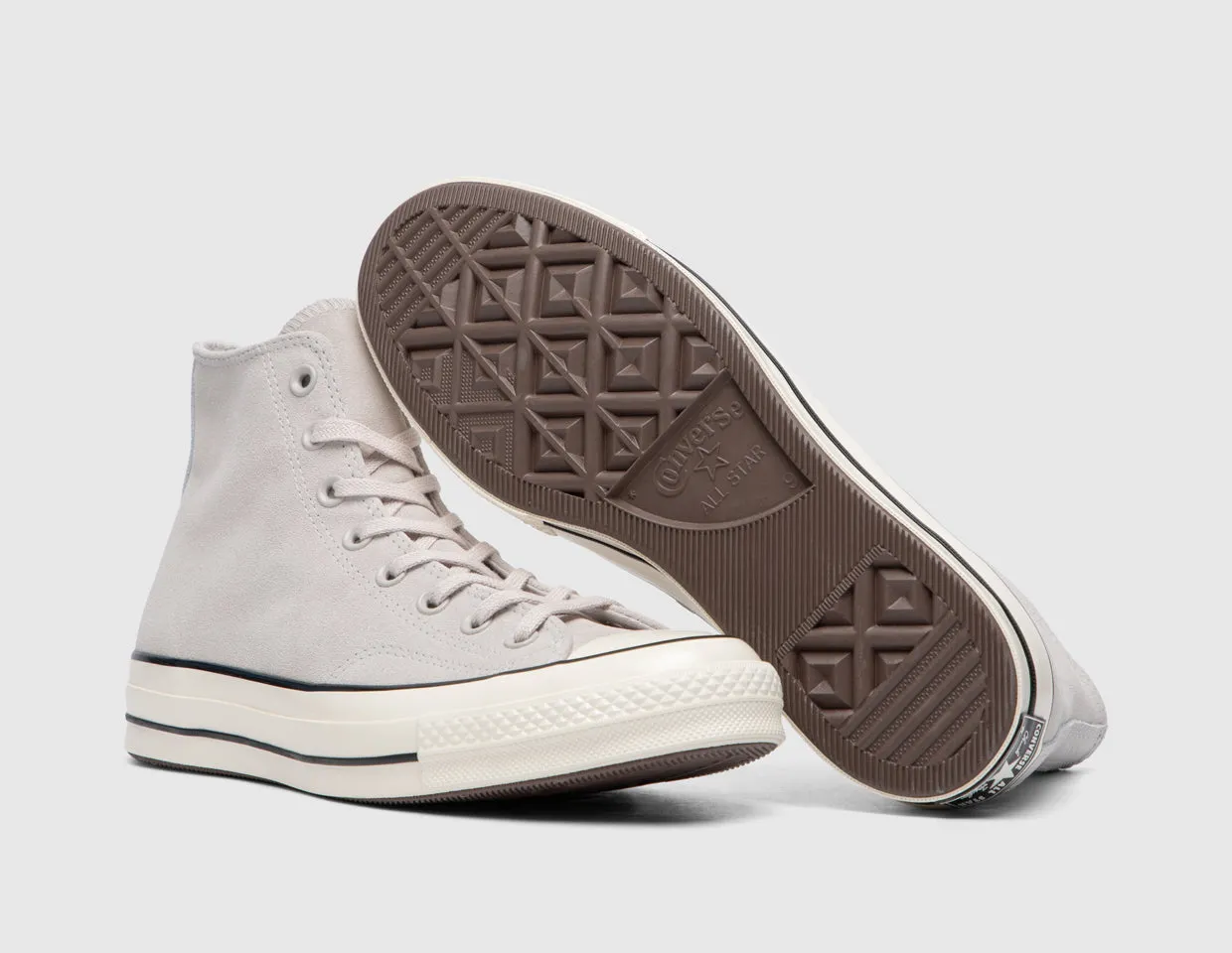 Converse Chuck 70 Suede Pale Putty / Egret - Hidden Trail Brown