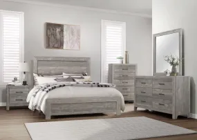 Corbin Twin Bed with Dresser and Mirror