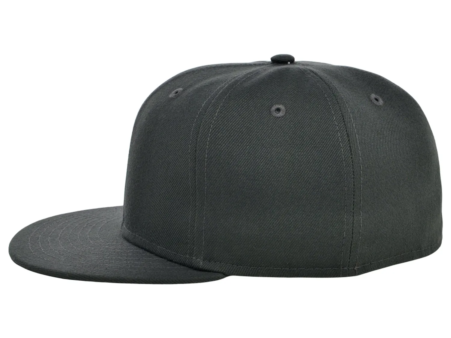 Crowns By Lids Full Court Fitted Cap - Charcoal