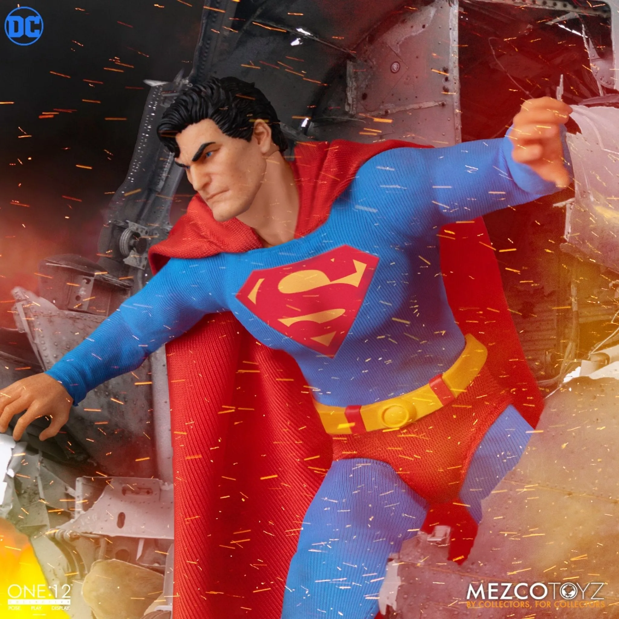 DC Comics Mezco One:12 Collective Superman: Man of Steel Edition