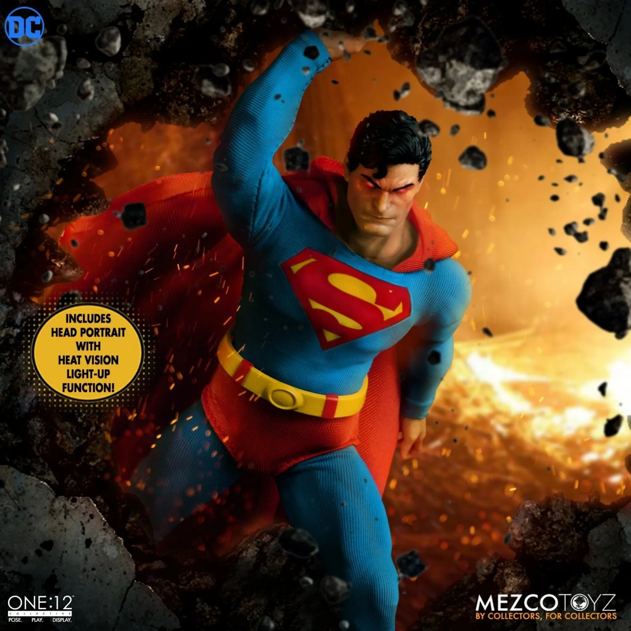 DC Comics Mezco One:12 Collective Superman: Man of Steel Edition