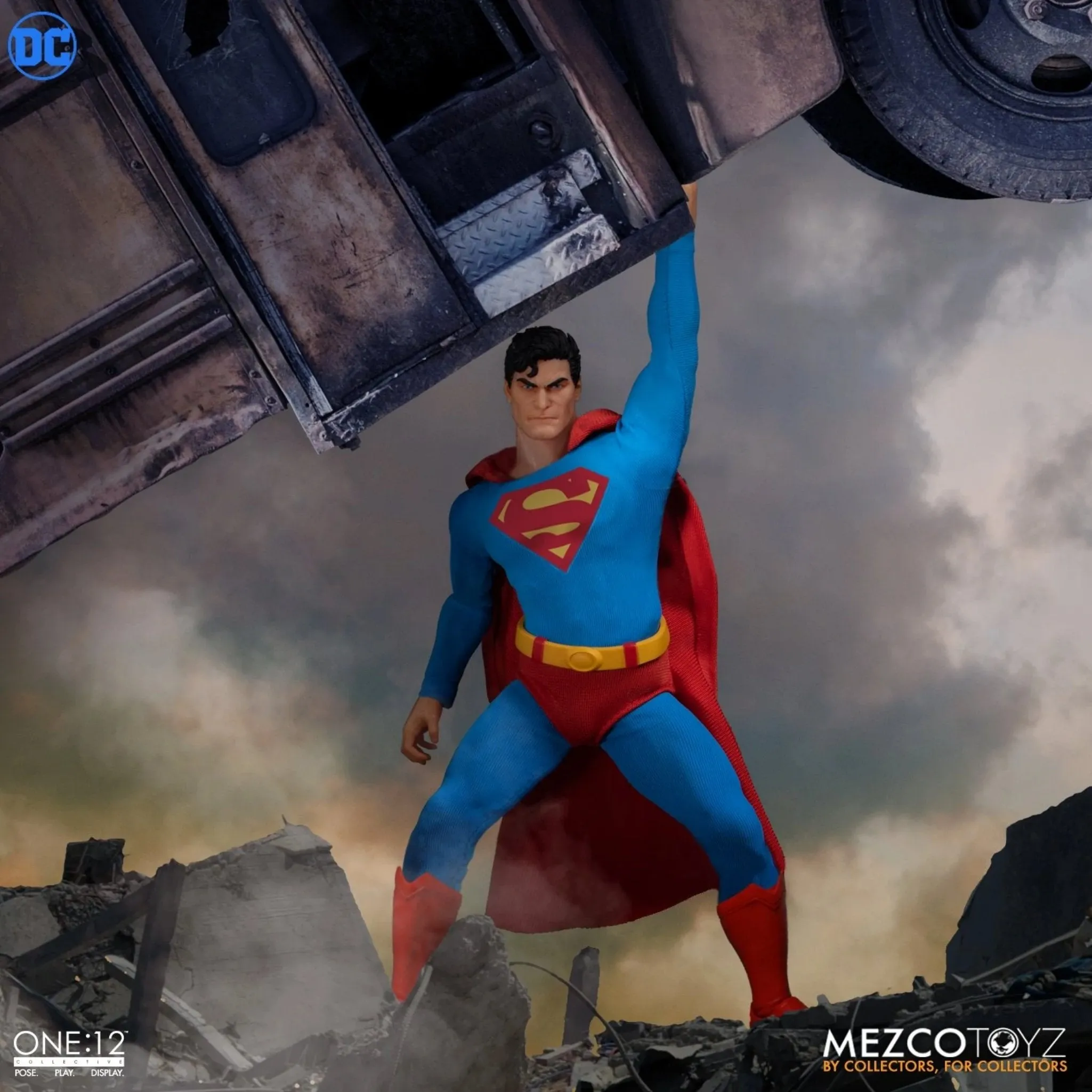 DC Comics Mezco One:12 Collective Superman: Man of Steel Edition