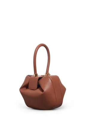 Demi Bag in Cognac Nappa Leather