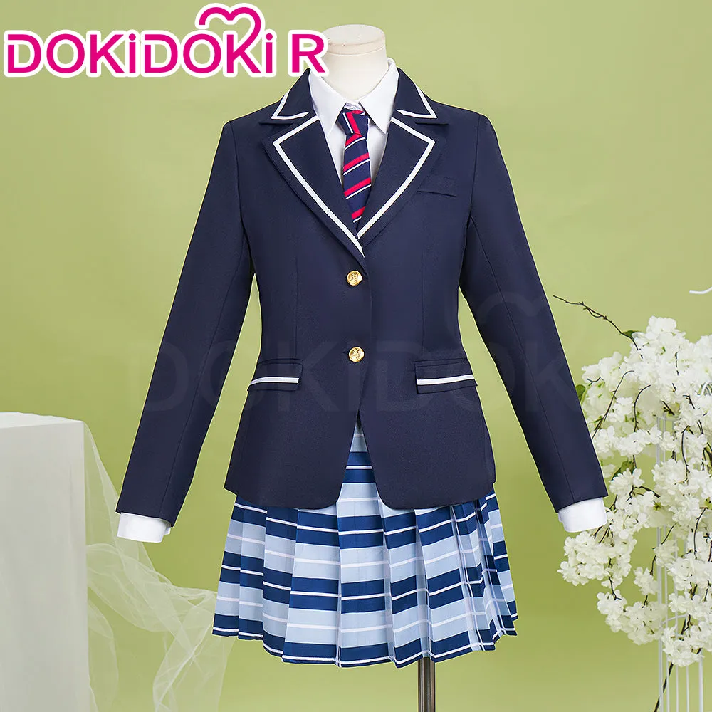 DokiDoki-R Game Prooject Sekaai Colorful Staage! Cosplay Kusanagii Nenee / Shiraishii Aan Costume School Uniform