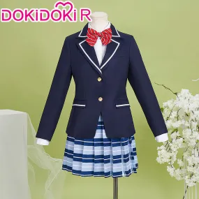 DokiDoki-R Game Prooject Sekaai Colorful Staage! Cosplay Kusanagii Nenee / Shiraishii Aan Costume School Uniform