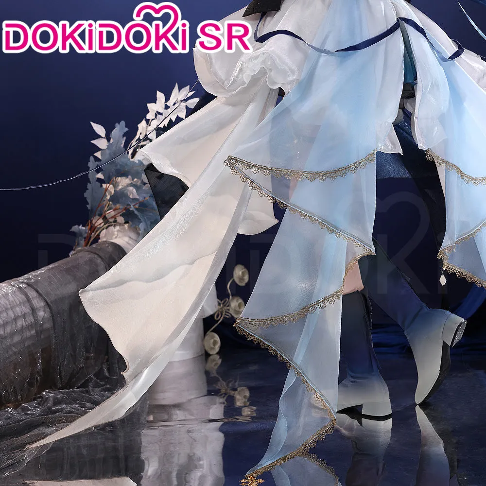 DokiDoki-SR Game Genshin Impact Cosplay Furina Costume Letter from the Deep Sea Doujin Fontaine Focalors Hydro Archon